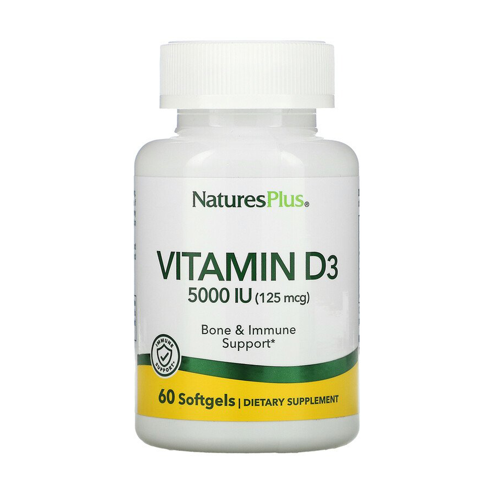 Вiтaмiн Д3 NaturesPlus Ultra Vitamin D3, 5000 МО, 90 таблеток