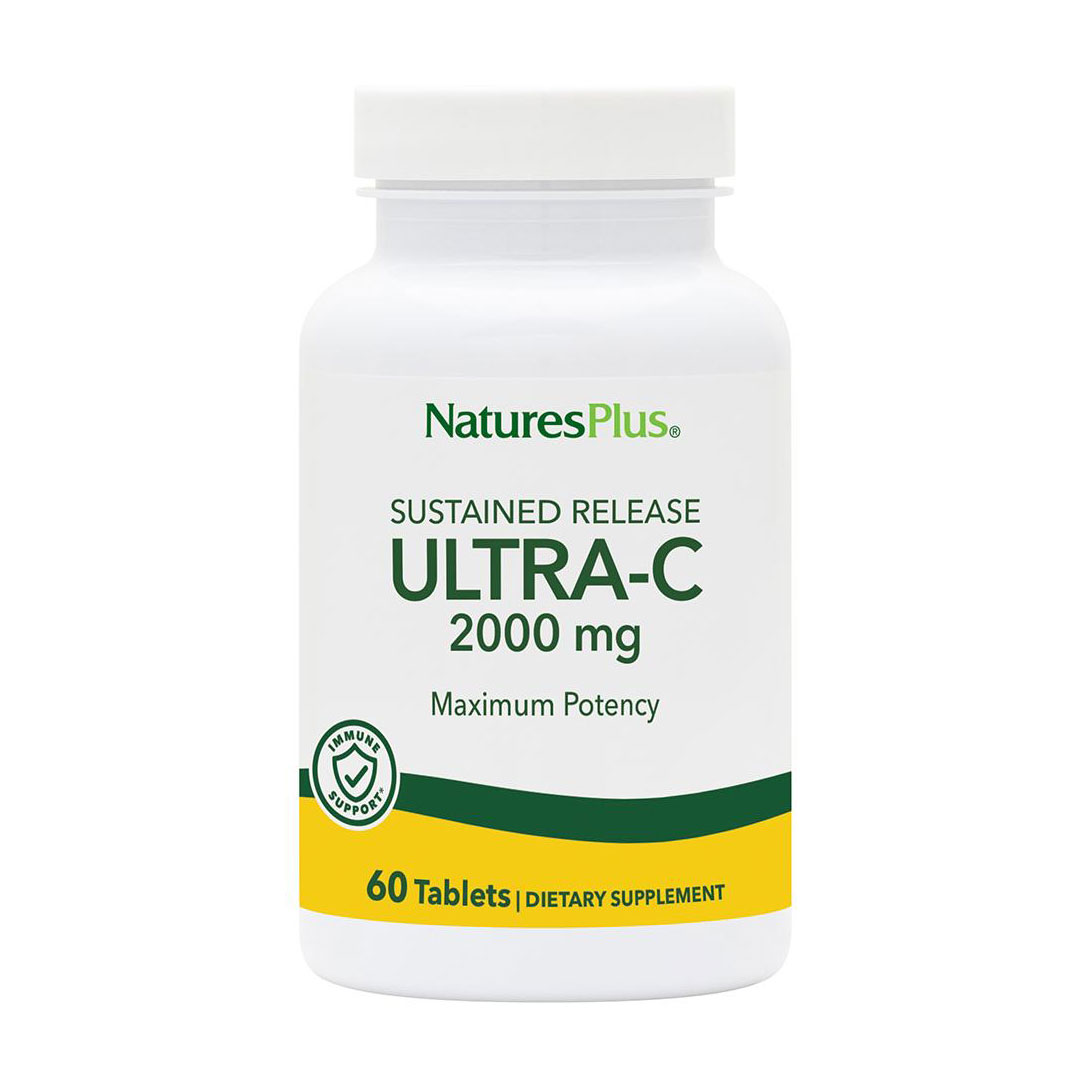 Вітамін С NaturesPlus Ultra-C Vitamin C 2000 мг, 60 таблеток